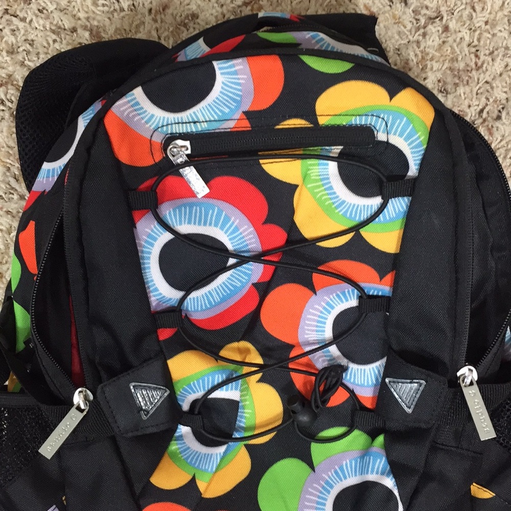 Flower Pattern Oversized Backpack - image 5